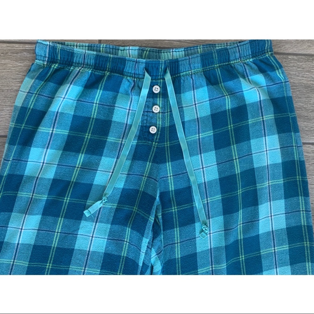 Gap Plaid Flannel Sweatpants